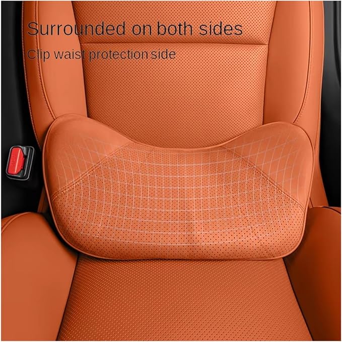 Car Lumbar Support Cushion Compatible For Lixiang L6/l7/l8/l9 Breathable Seat Back Cushion Memory Foam Waist Pillow Interior Accessories(YKC)