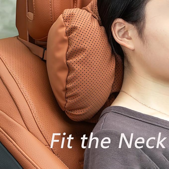 Neck Pillow Automotive Seat Cushions for Honda CR-V 6th/VI V IV III II I RW/RT/RM/RE/RD/Hybrid 2015-2025, Relieving Neck Stiffness Sciatica Relief Car Headrest Lumbar Pillow,White
