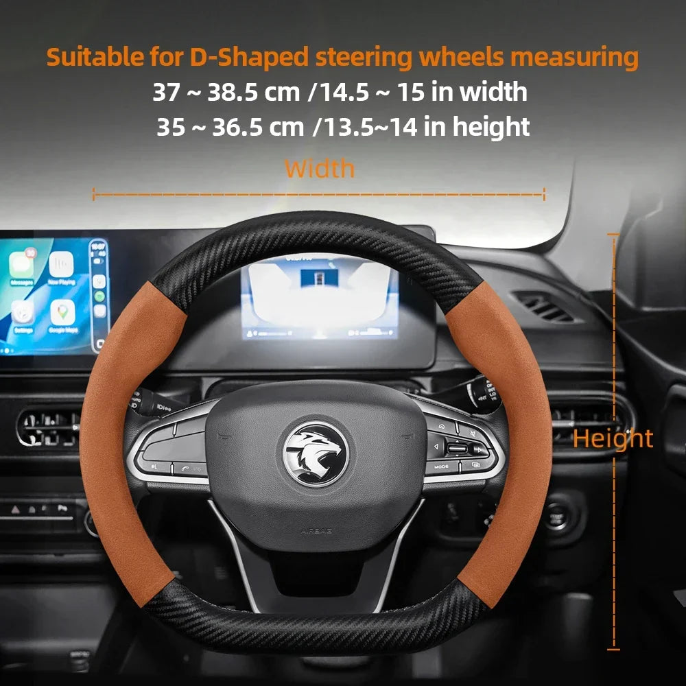 Proton Suede Steering Wheel Cover