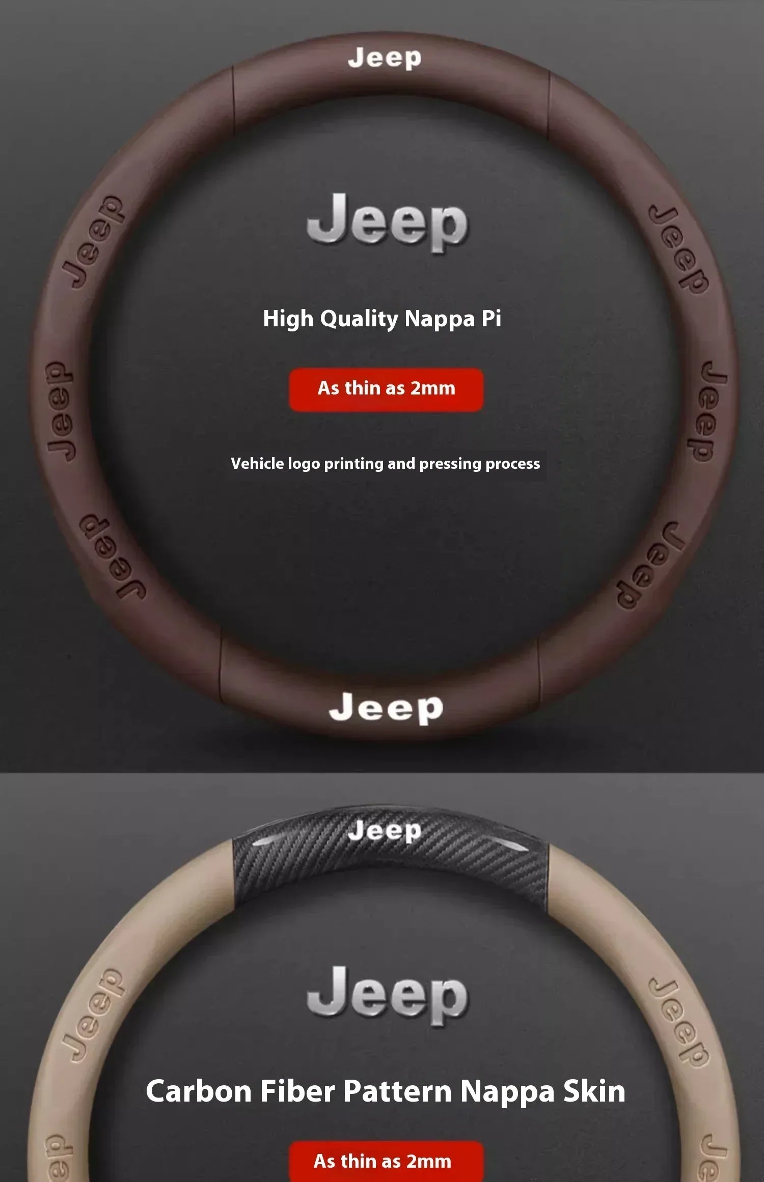 Jeep Wrangler Car Steering Wheel Cover