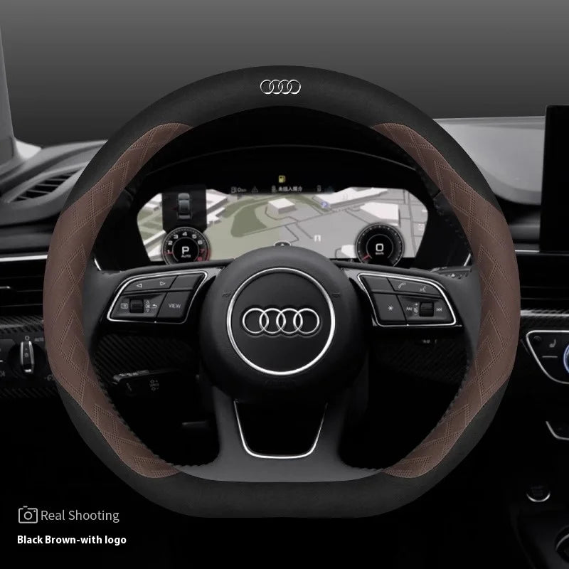 Audi Suede Steering Wheel Covers