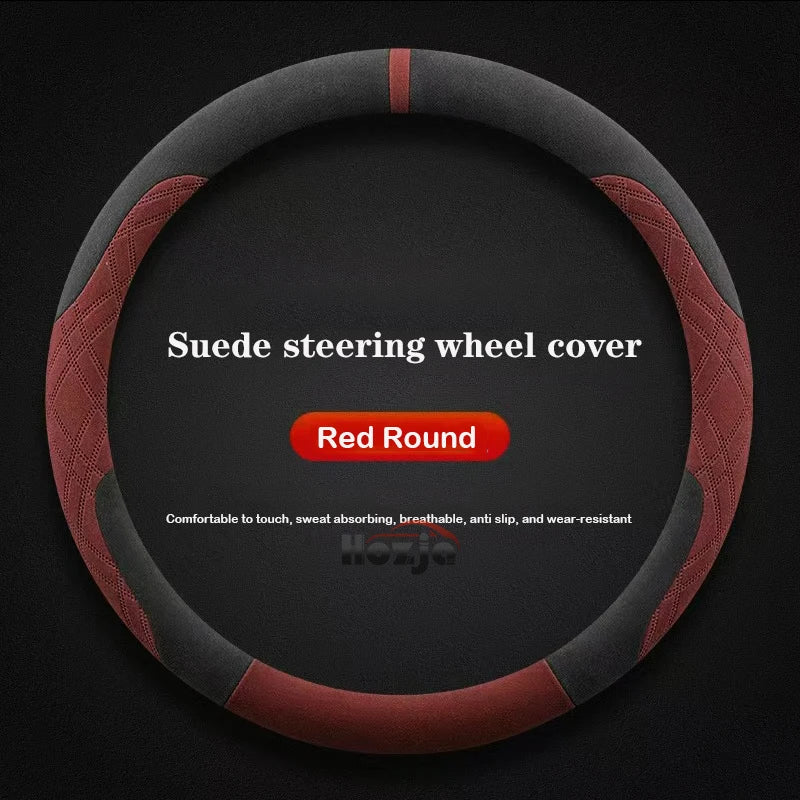 Genesis Suede Steering Wheel Cover