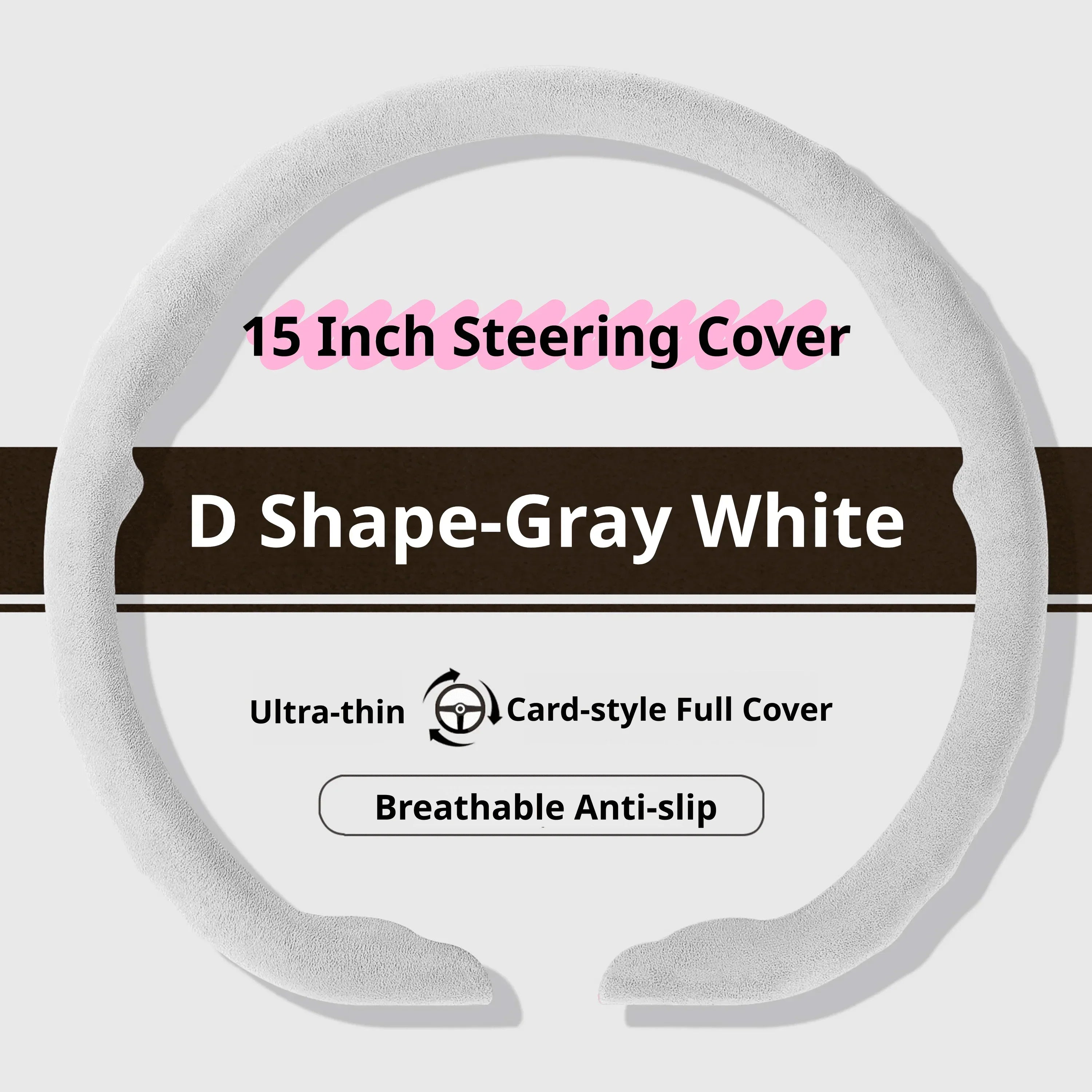 Genesis Ultrasuede Steering Wheel Cover