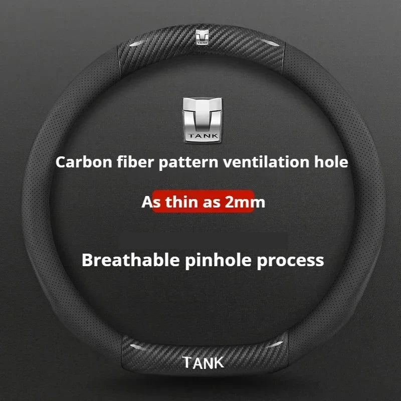 GWM Tank Suede Steering Wheel Cover